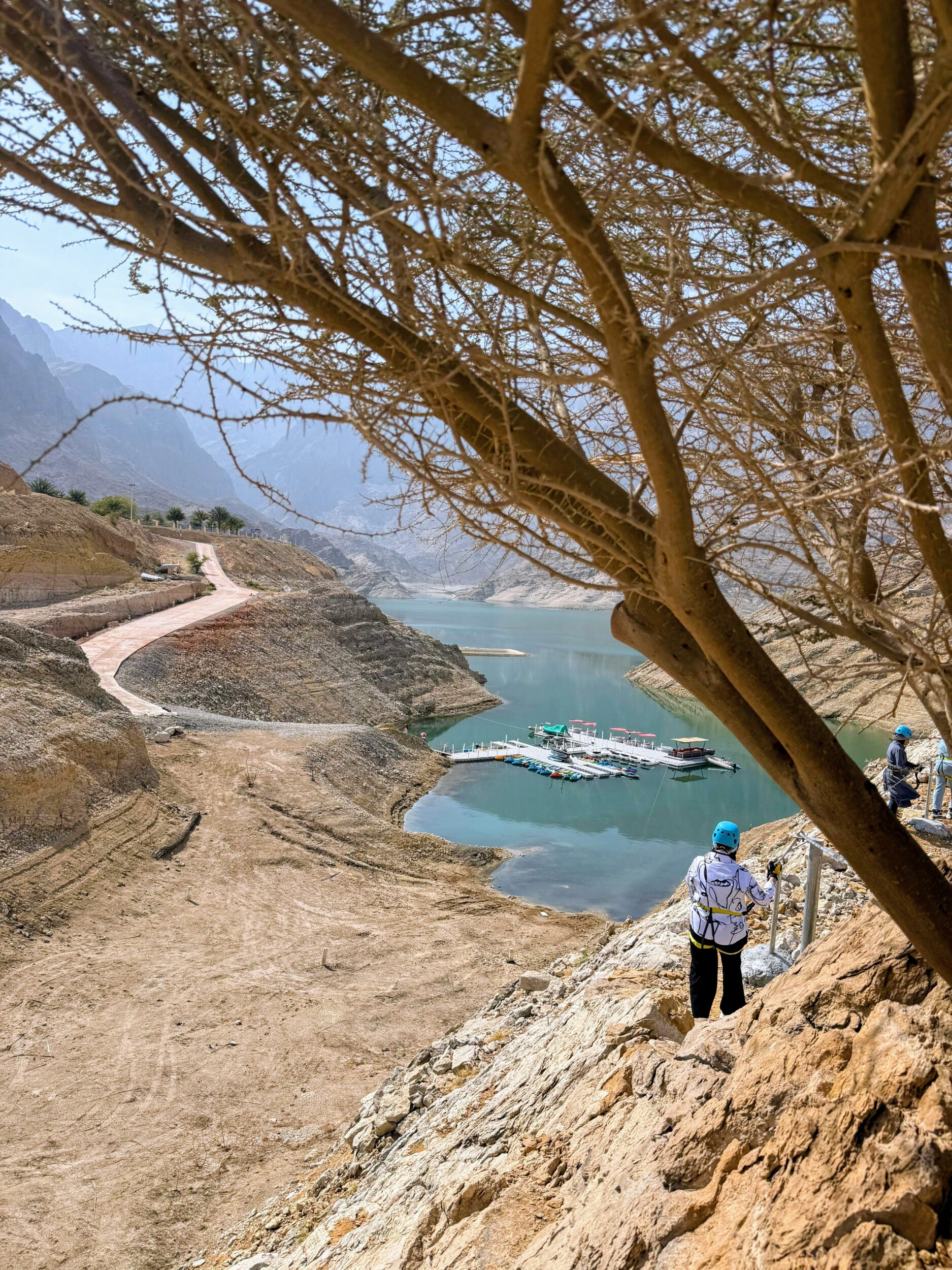 Via Ferrata bij Wadi Dayqah Dam Oman