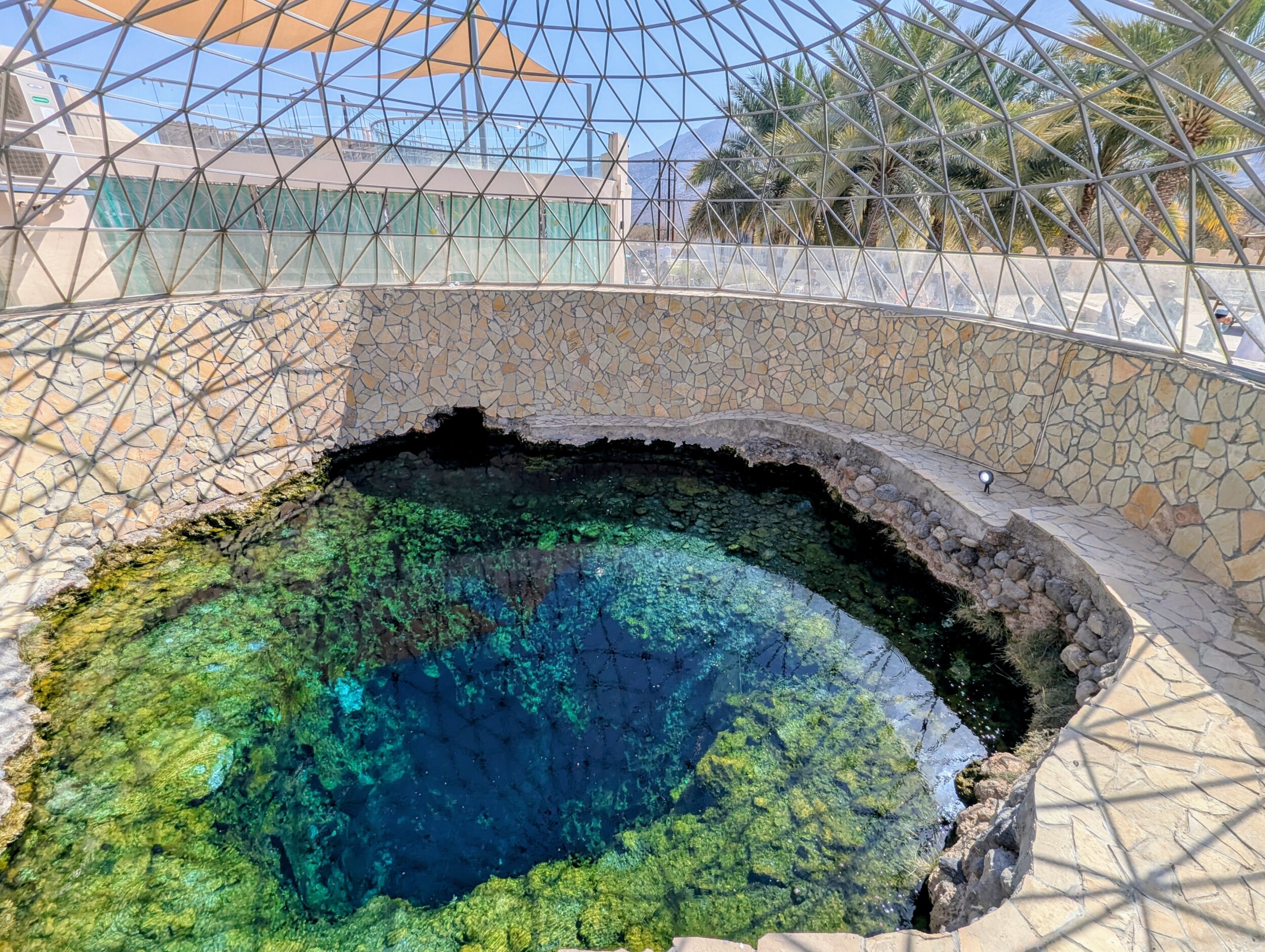 Rustaq - warmwaterbronnen van Oman Ain Al Kasfa