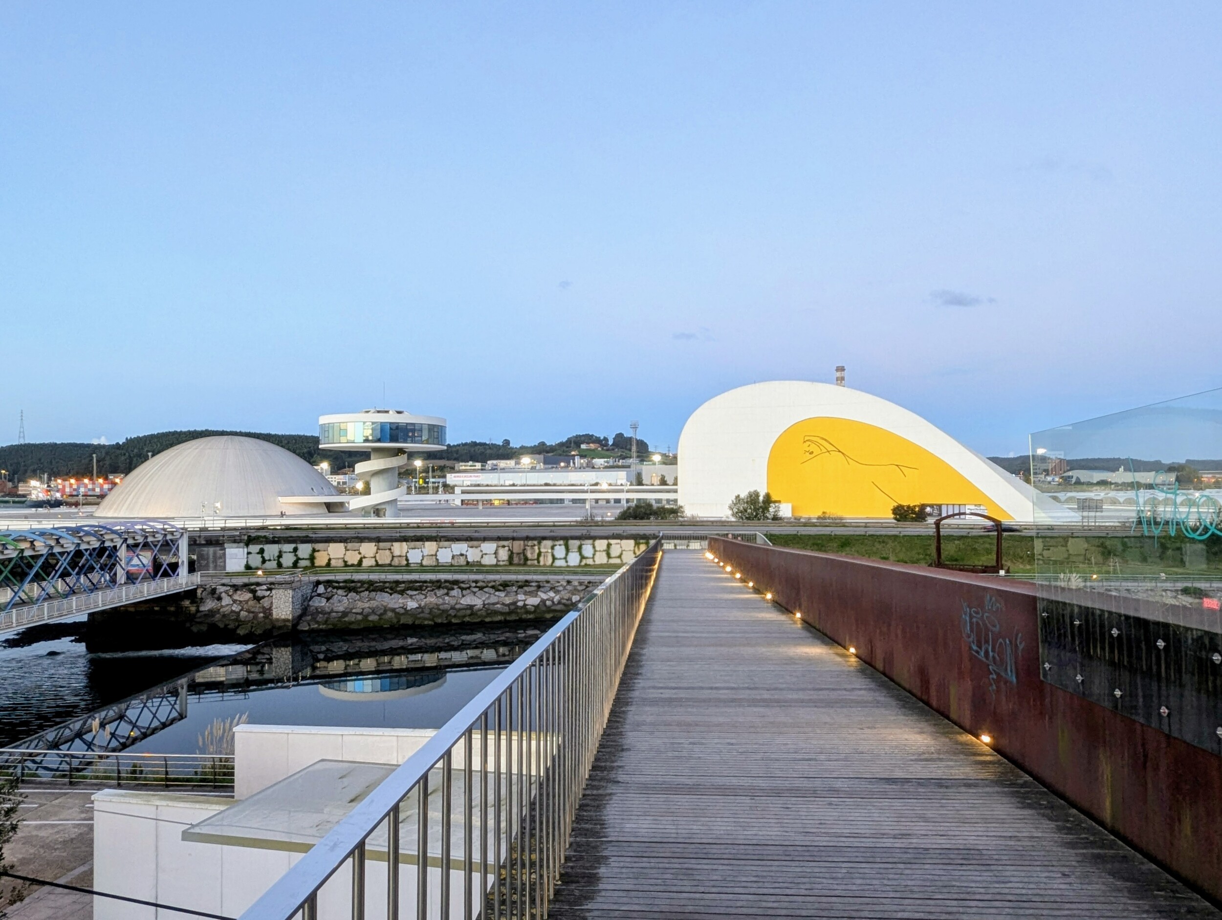 Centro Niemeyer - Aviles Asturie Spanje