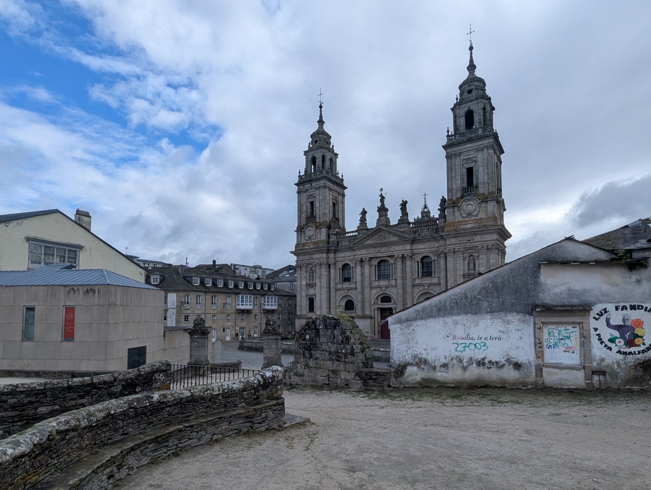 Porta de Santiago in Lugo - Spanje