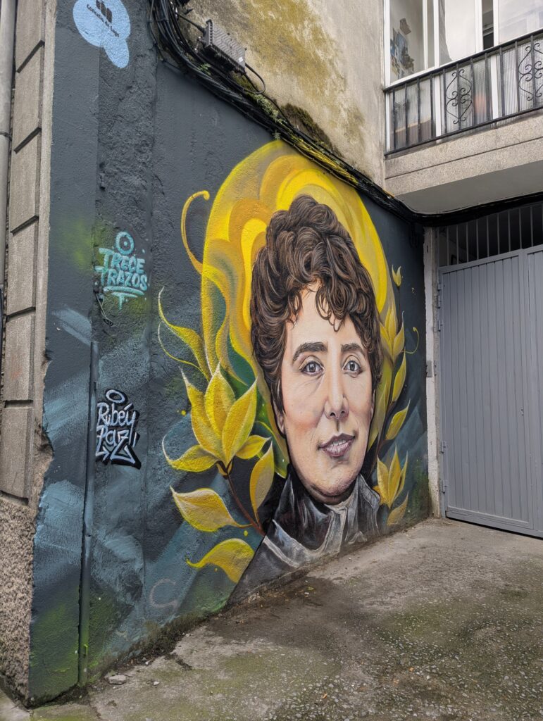 Street art in Lugo Galicie