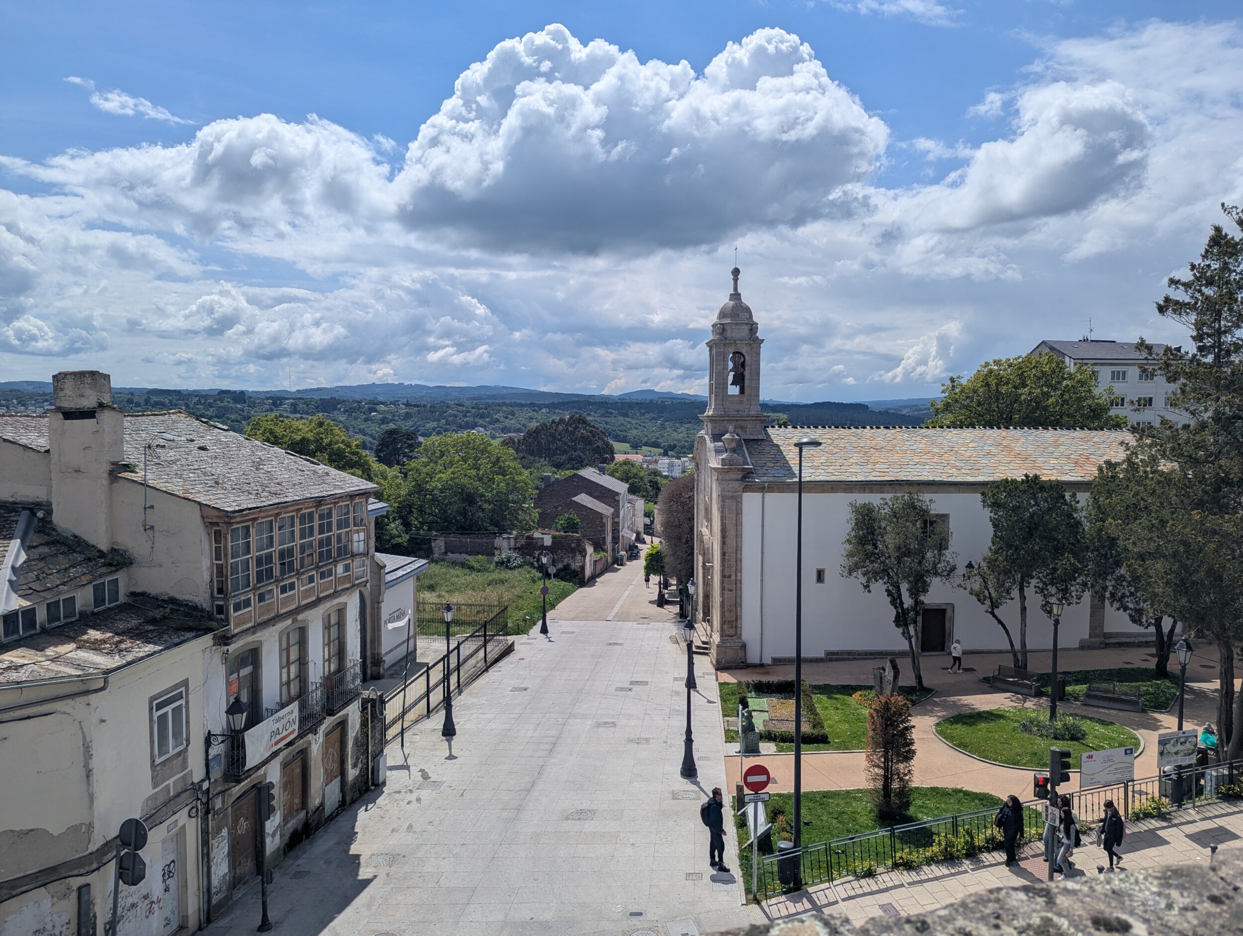 Lugo bezoeken in Galicie Spanje