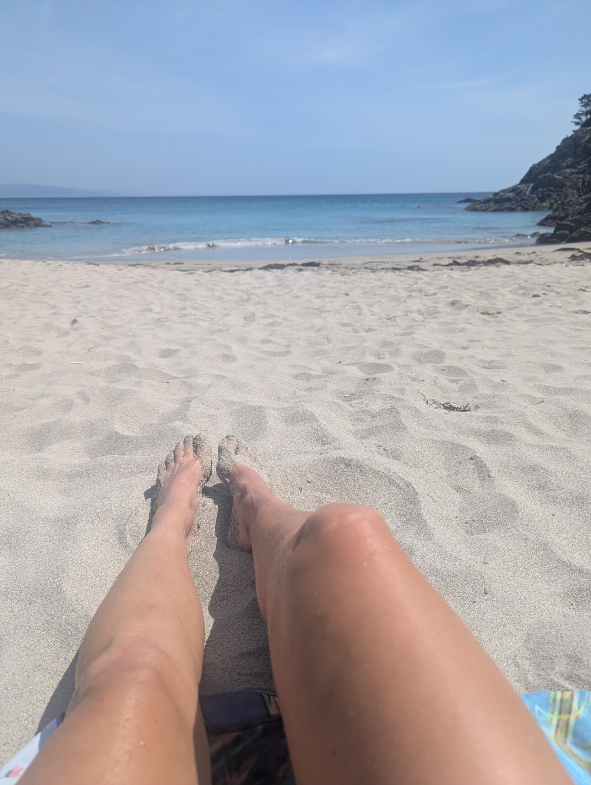 Praia Corveiro in Fisterra - Cabo Finisterre