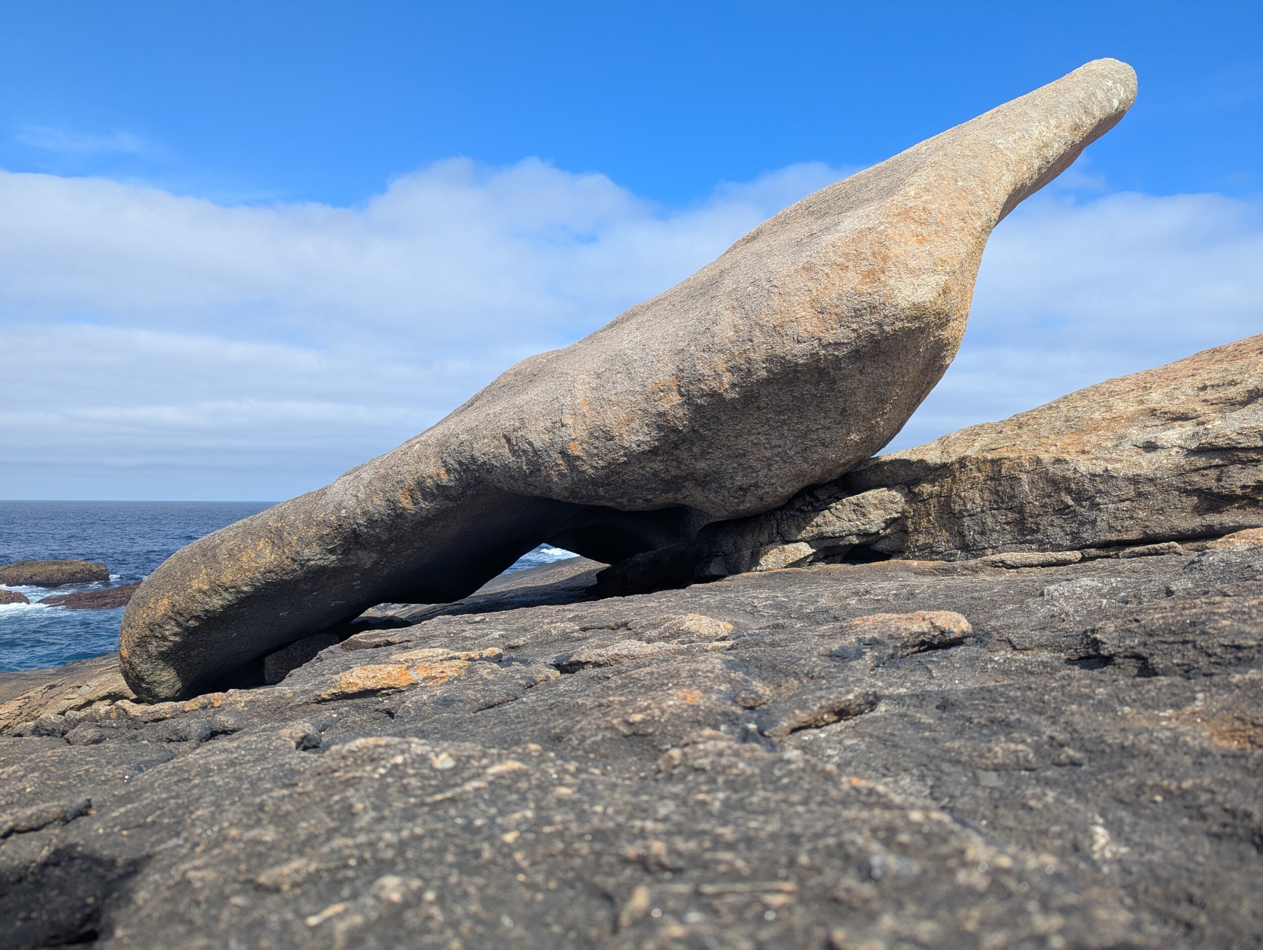 De Pedra dos Cadrís in Muxia aan de kust