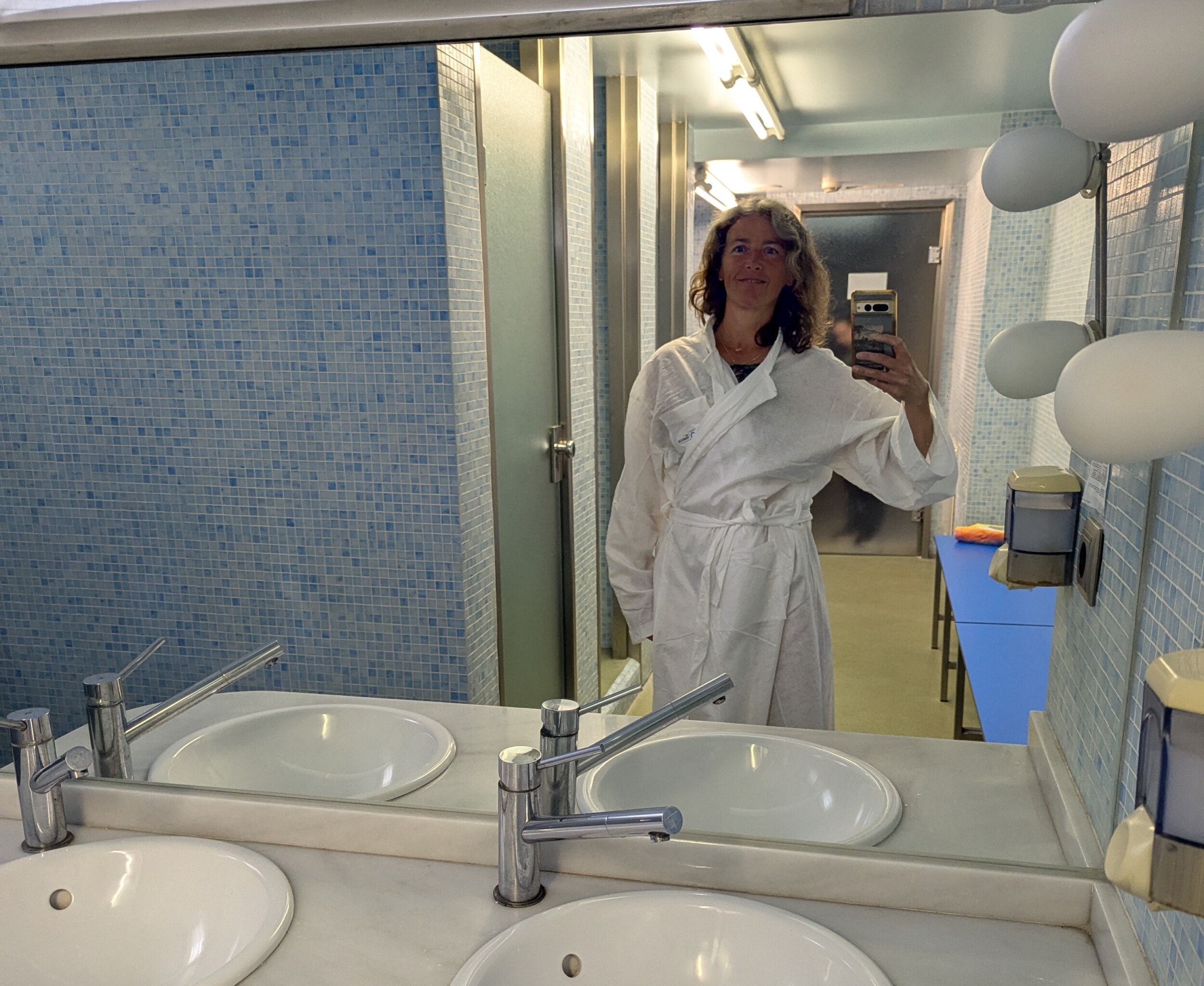Klaar om de Romeinse spa in te gaan - Hotel Balneario de Lugo