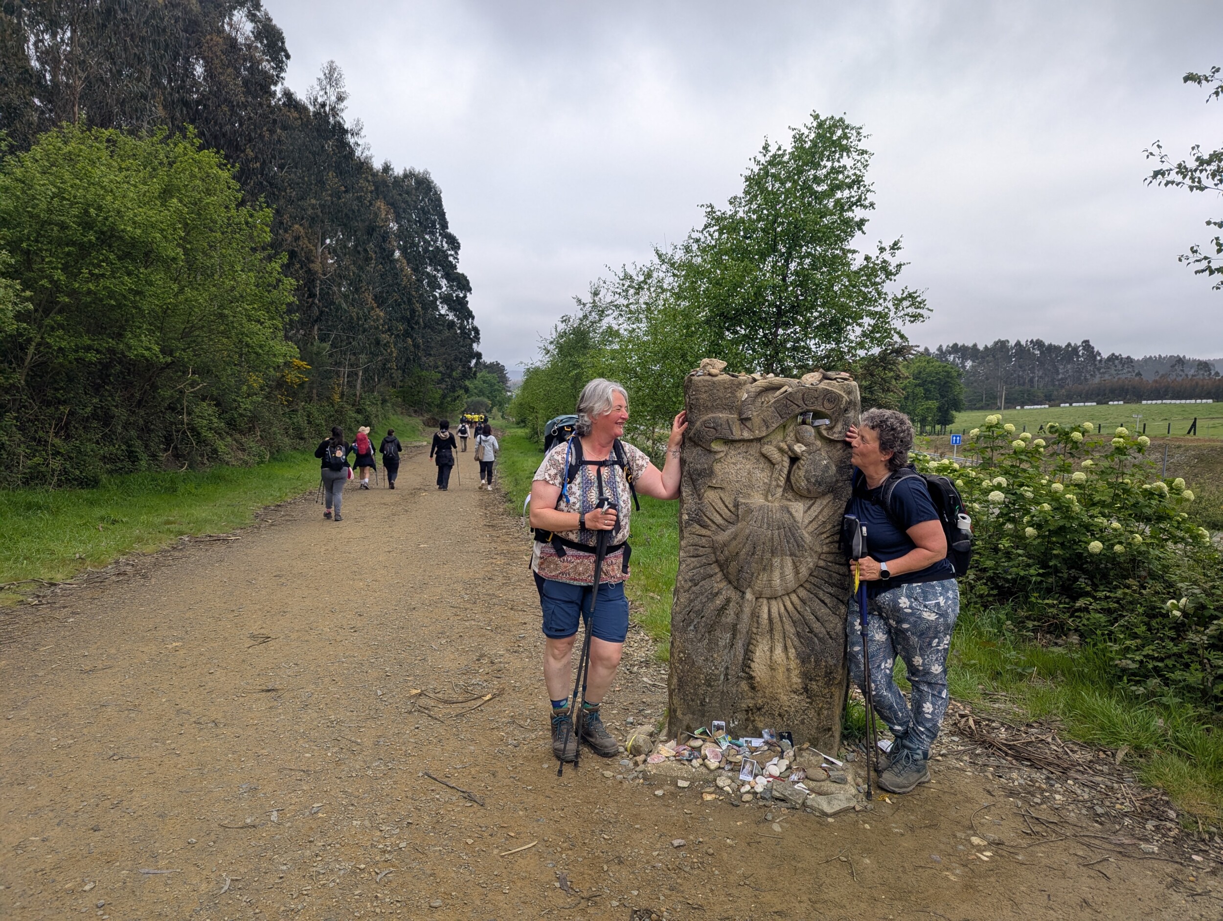 Wandelen op de Camino - Hikers rash voorkomen